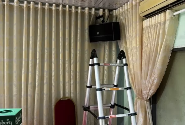 Dự án thi công trọn gói dàn karaoke gia đình cao cấp tại Tân Bình